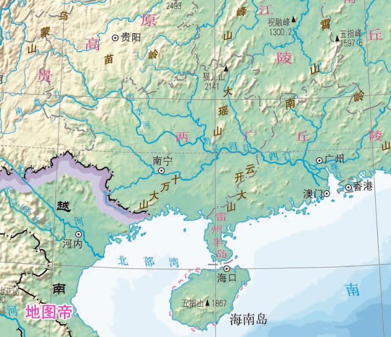 广西五百年望洋兴叹,如何获得上千公里海岸线的?图片