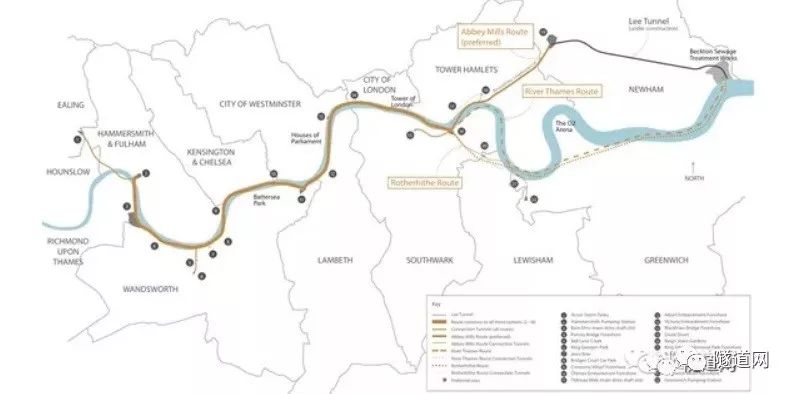 英国伦敦泰晤士tideway隧道首批盾构下井打造洁净泰晤士河