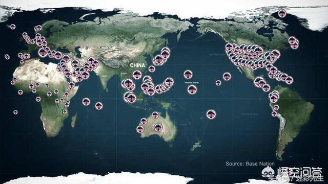 拥有海外军事基地最多的国家美国第二600个日本竟偷偷造有1个