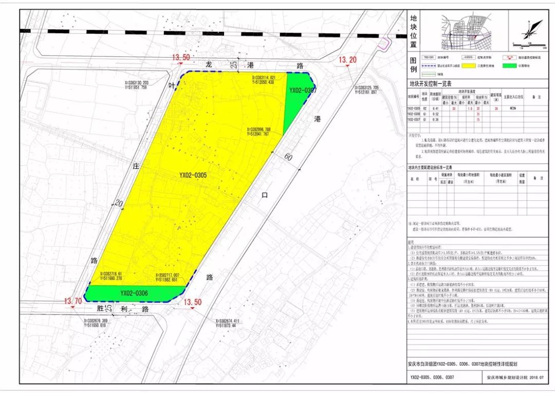 安庆东部新城三地块,白泽组团三地块控制性详细规划(草案)公示公告