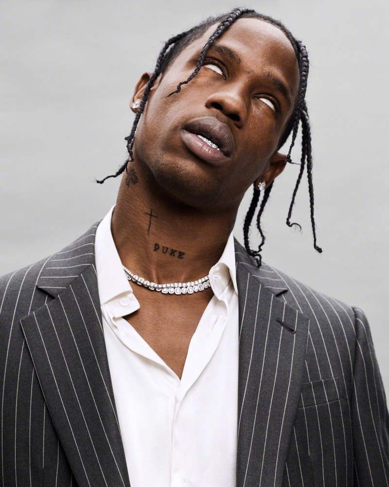 travis scott翻白眼.