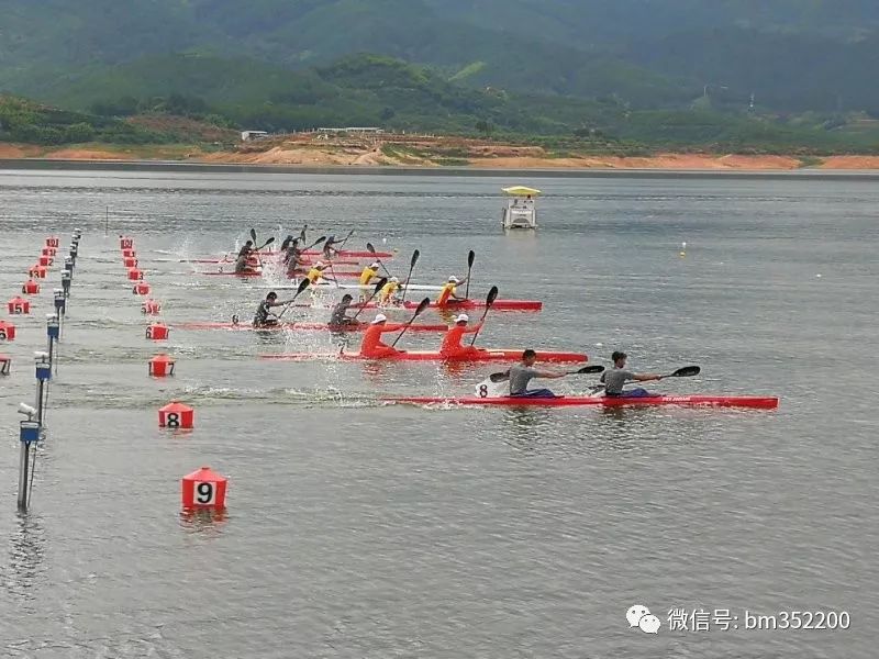 2018年福建省运动会古田赛区皮筏艇赛