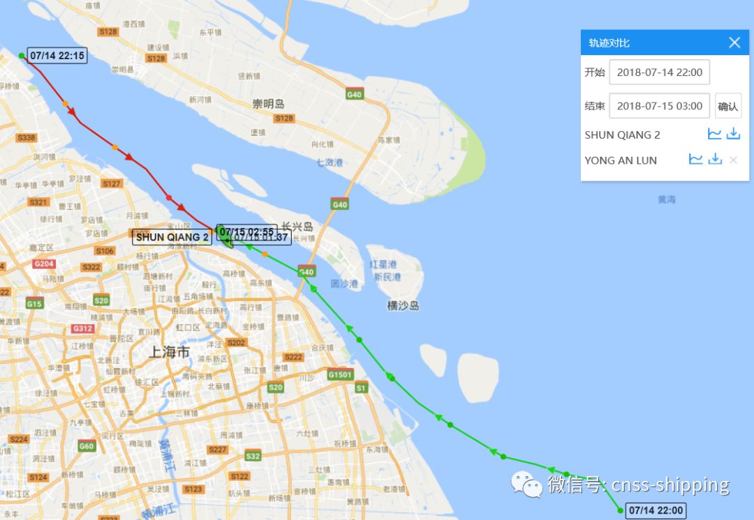 不到2分钟沉没!ais信号还原吴淞口沉船事故