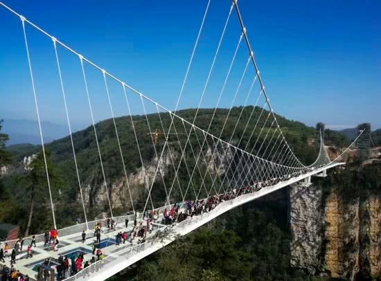 盘点全国各大景区的玻璃桥 你认为哪个最刺激