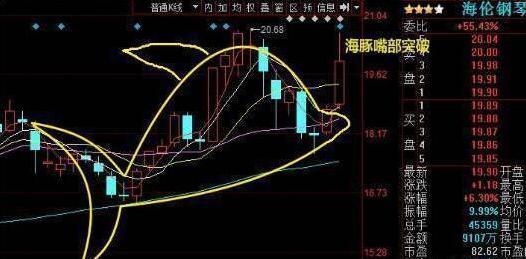 一旦发现股票"海豚图"形态,买卖点显而易见,获利轻而