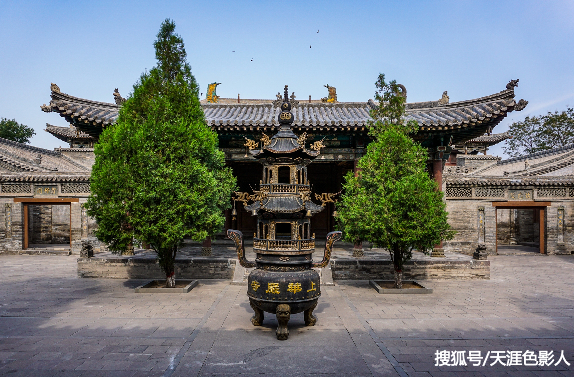 山西大同千年古刹华严寺的辽金建筑艺术欣赏