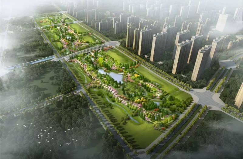 花桥拟新建曹安公园和门户公园计划2019年完工