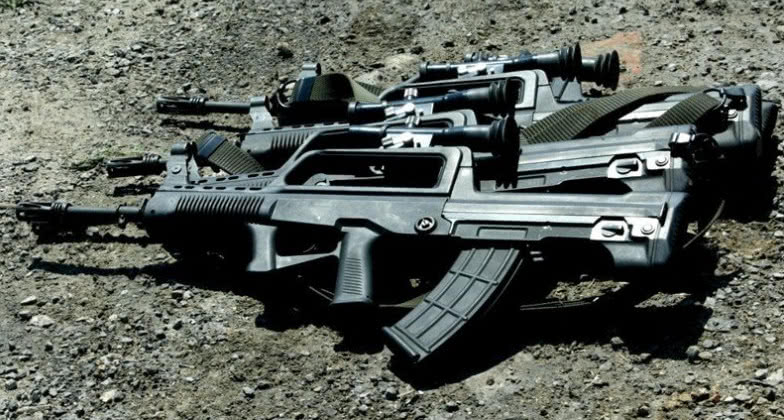 97式突击步枪(中国代号:qbz-97,英文:type 97 assault rifle),其实就