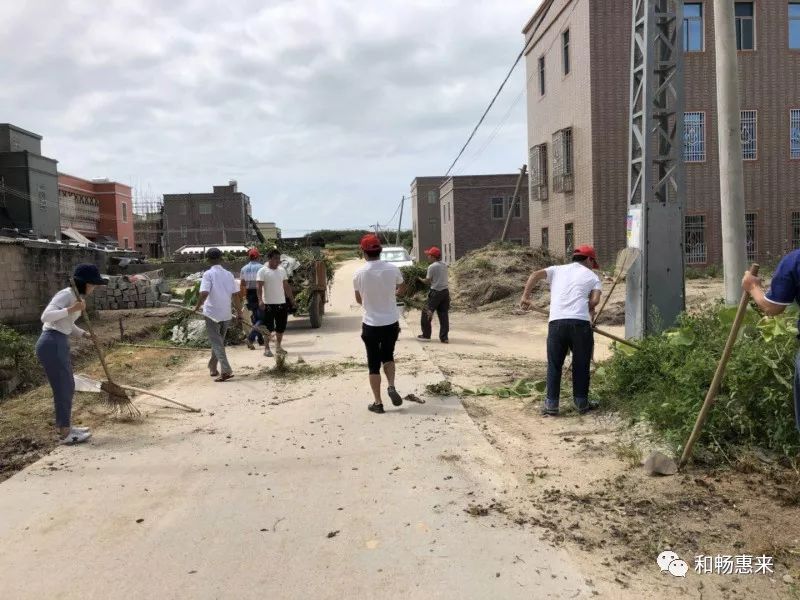 惠来: 靖海镇,隆江镇,神泉镇,东港镇热火朝天"搞卫生"