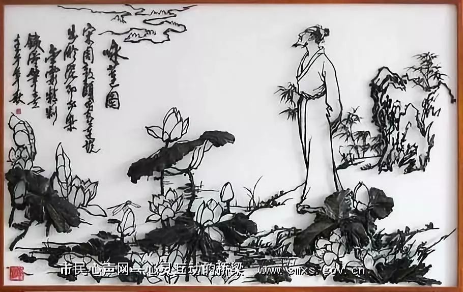 铁画,原名"铁花",安徽芜湖特产,为中国独具风格的工艺品之一,是芜湖