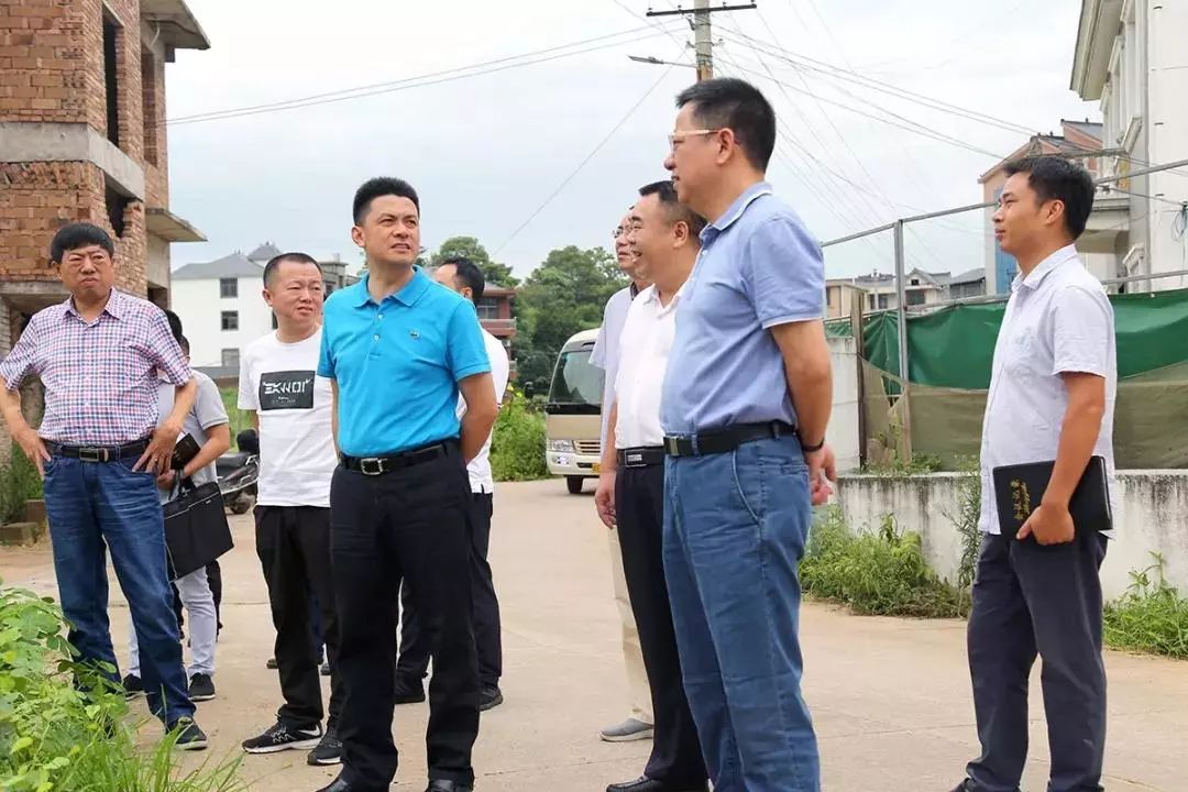 委副书记,区长胡心田带队到朝阳镇西园村,溪边村,朝阳村,秦峰镇五石村