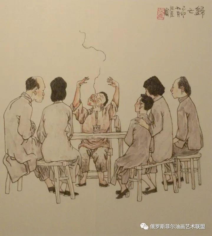 中国画家贺友直〔旧上海风俗画〕作品赏析