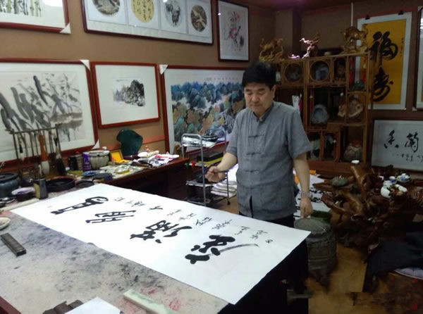 墨积胸兮 妙在心手 —西安仓颉书画院院长石发盈作品