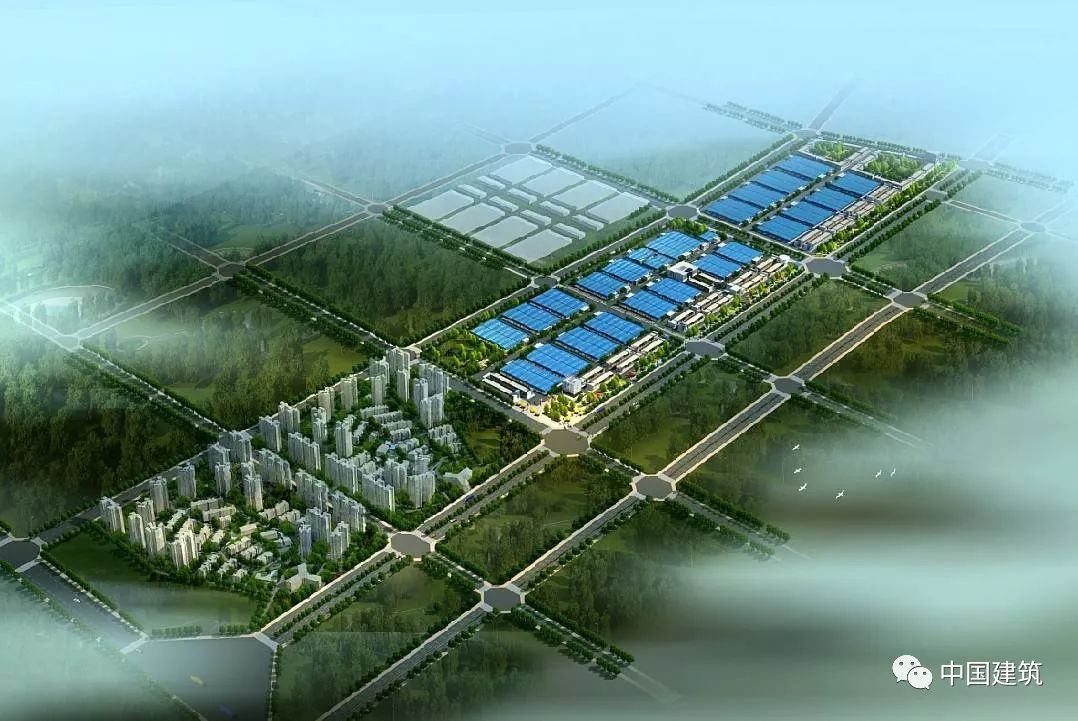 53亿元 中建八局中标万载县江工片安置小区,工业园区产业孵化园标准