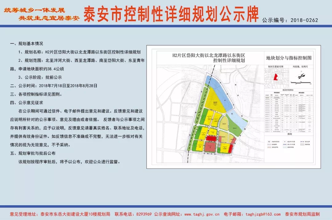 泰安这四块地最新规划用途出炉,有的就在你家旁边!