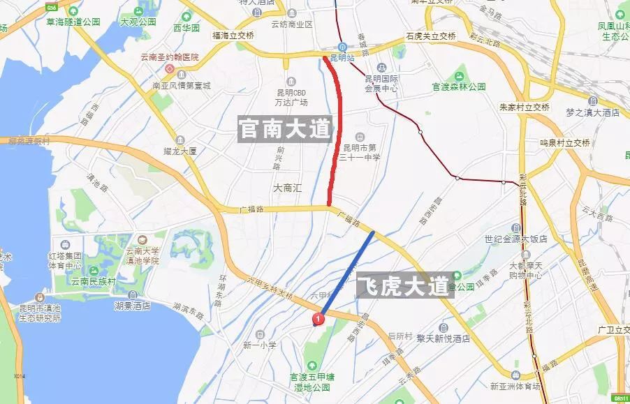 北京路直达滇池半岛昆明要新建南北大道这片城中村要火