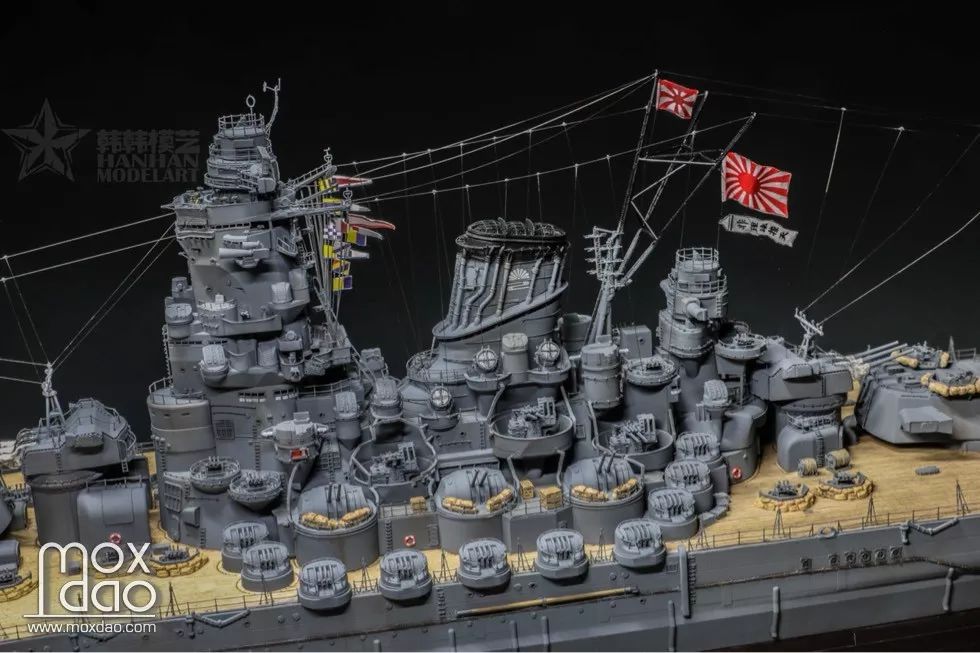 旧日本帝国海军超弩级战列舰"大和" 1/350 | 模型作品