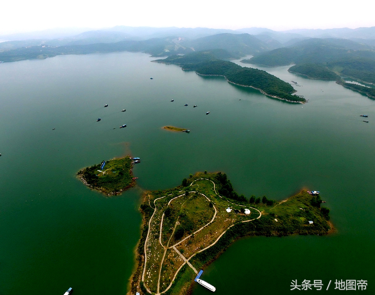 航拍北京的水塔，南水北调中线源头丹江口水库‘雷火电竞在线登录官网’(图4)