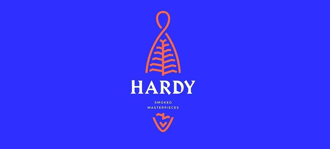 具有当代风味的鲑鱼品牌HARDY VI设计