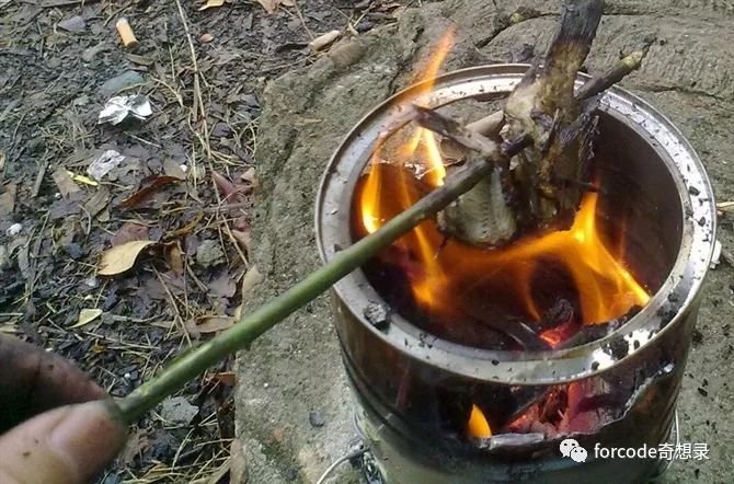 奶粉罐diy木柴气化炉