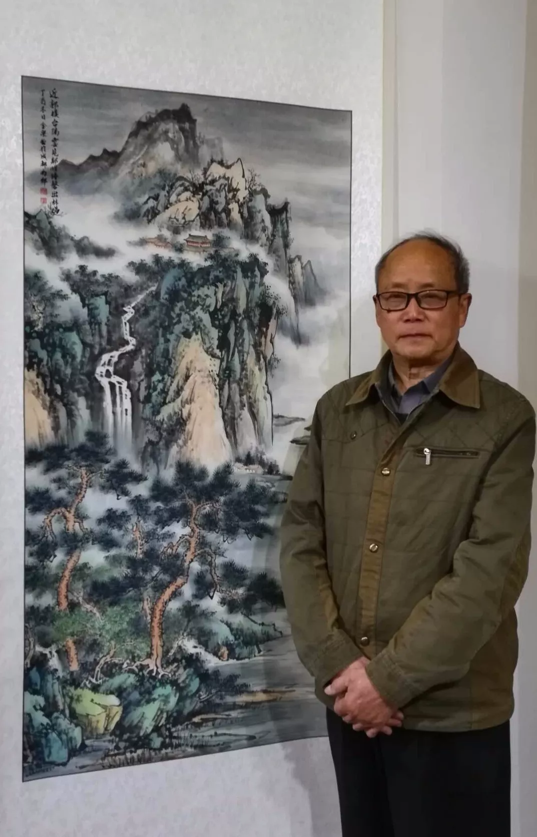 《艺展中国本期专访》何金泉国画山水作品欣赏(四川展