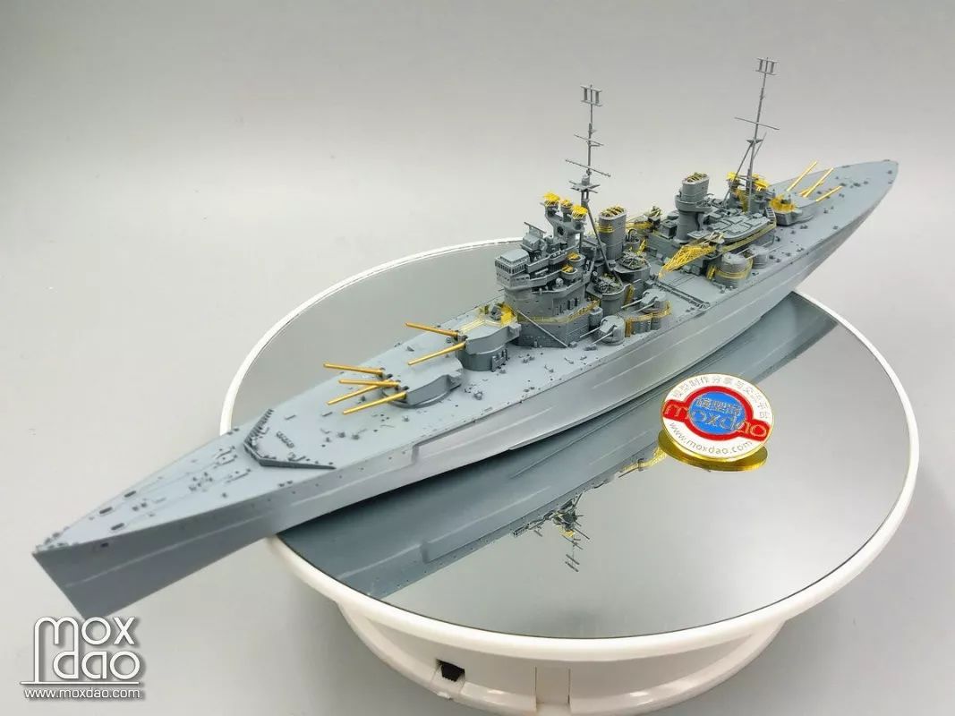 鹰翔1/700英国威尔士亲王号战列舰豪华版 | 模型评测