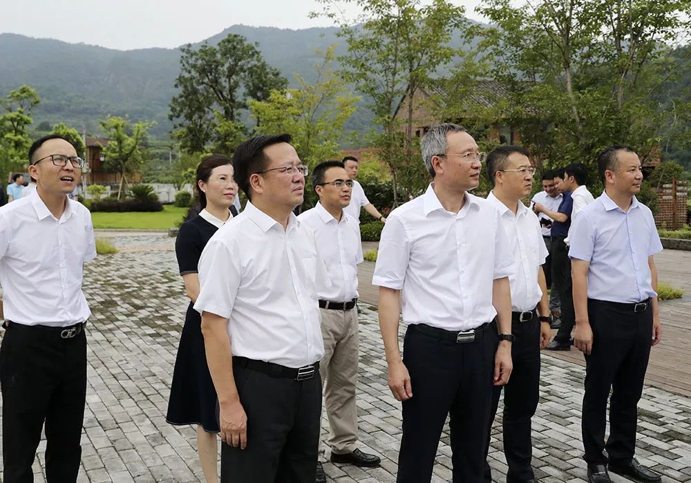 会前,娄绍光一行还前往三江街道实地察看山海协作生态旅游文化产业园