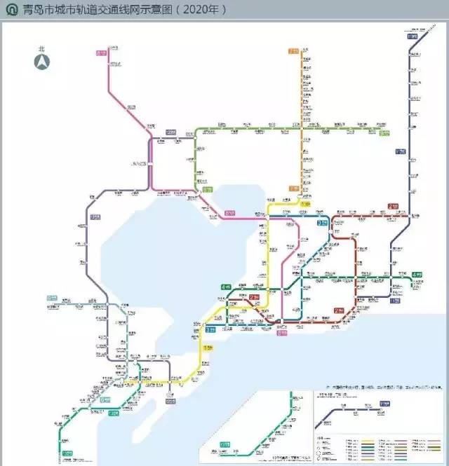 青岛又有3条地铁新线 环胶州湾地铁版图显现