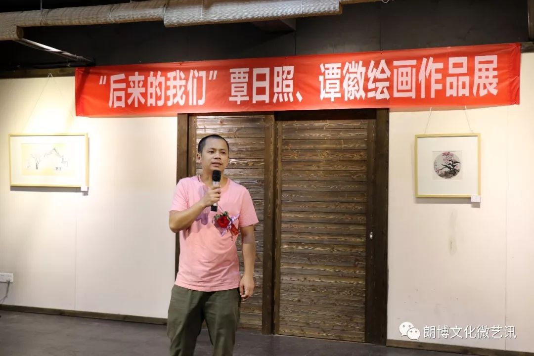 朗博带你看展览丨后来的我们覃日照谭徽绘画作品展在中国东盟艺术馆