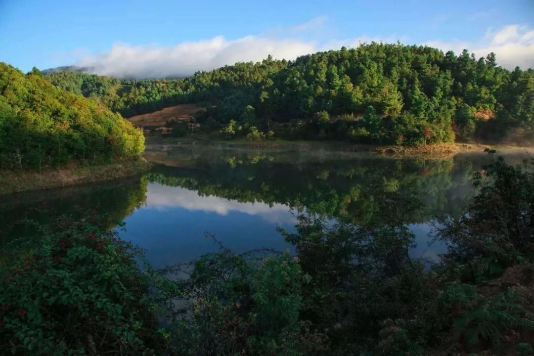 周末,来探寻这依山傍水的世外山谷!