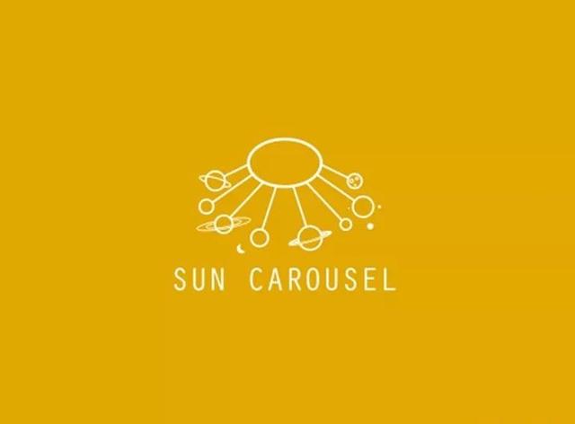 太阳元素logo设计很sun