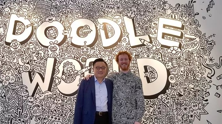 mr doodle灵感涂鸦展,大师请受