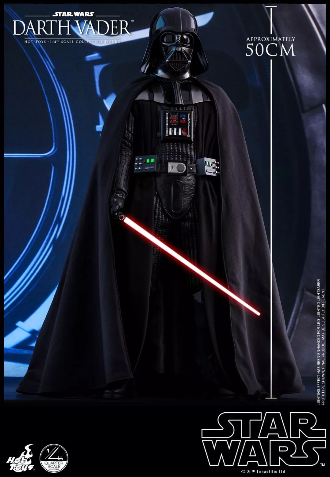 新品预定hottoys新品14qs013星战6黑武士达斯维达darthvader