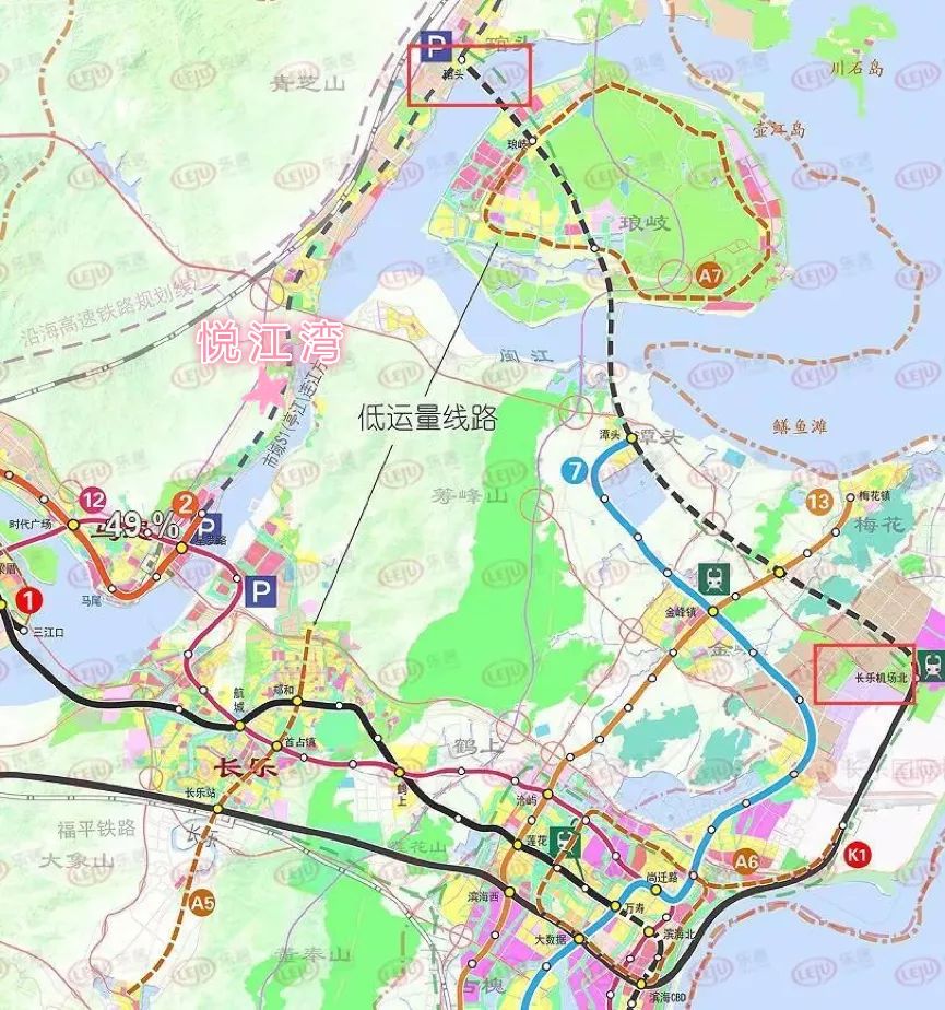 滨海快线作为福州地铁大力建设的项目,将取代地铁6号线,成为短期内