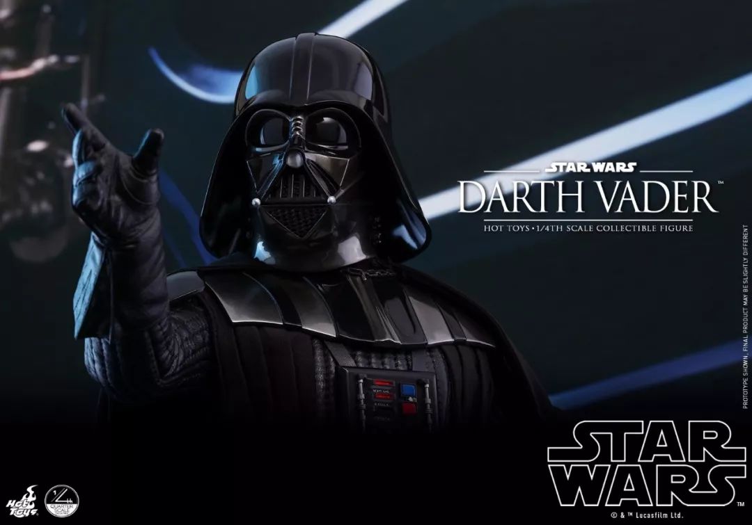 新品预定 hottoys新品:1/4 qs013《星战6》-黑武士 达斯·维达/darth