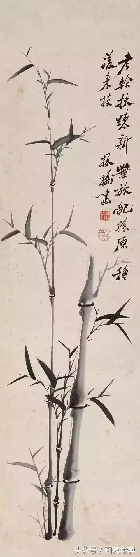 20幅郑板桥画竹子蓬荜生辉