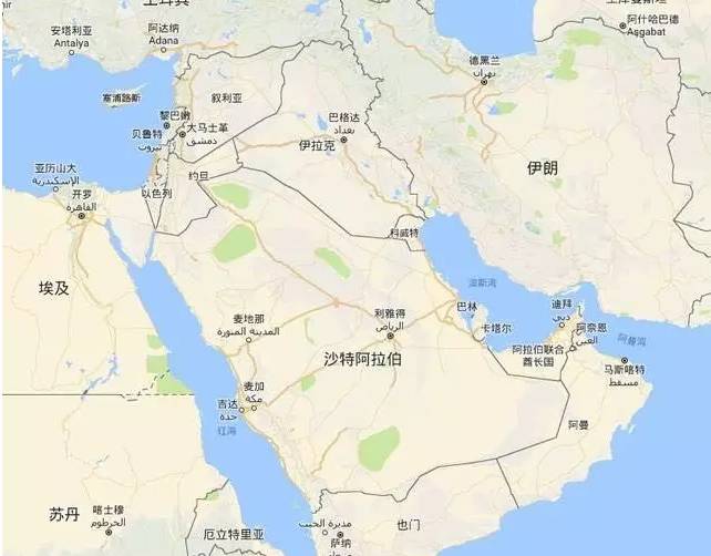 中东各国关系图 大分布图 东图 第7页 大山谷图库