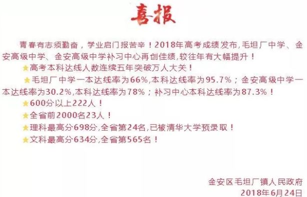 2018高考毛坦厂中学放榜, 成绩再次刷爆网络! 泯灭人性or为了