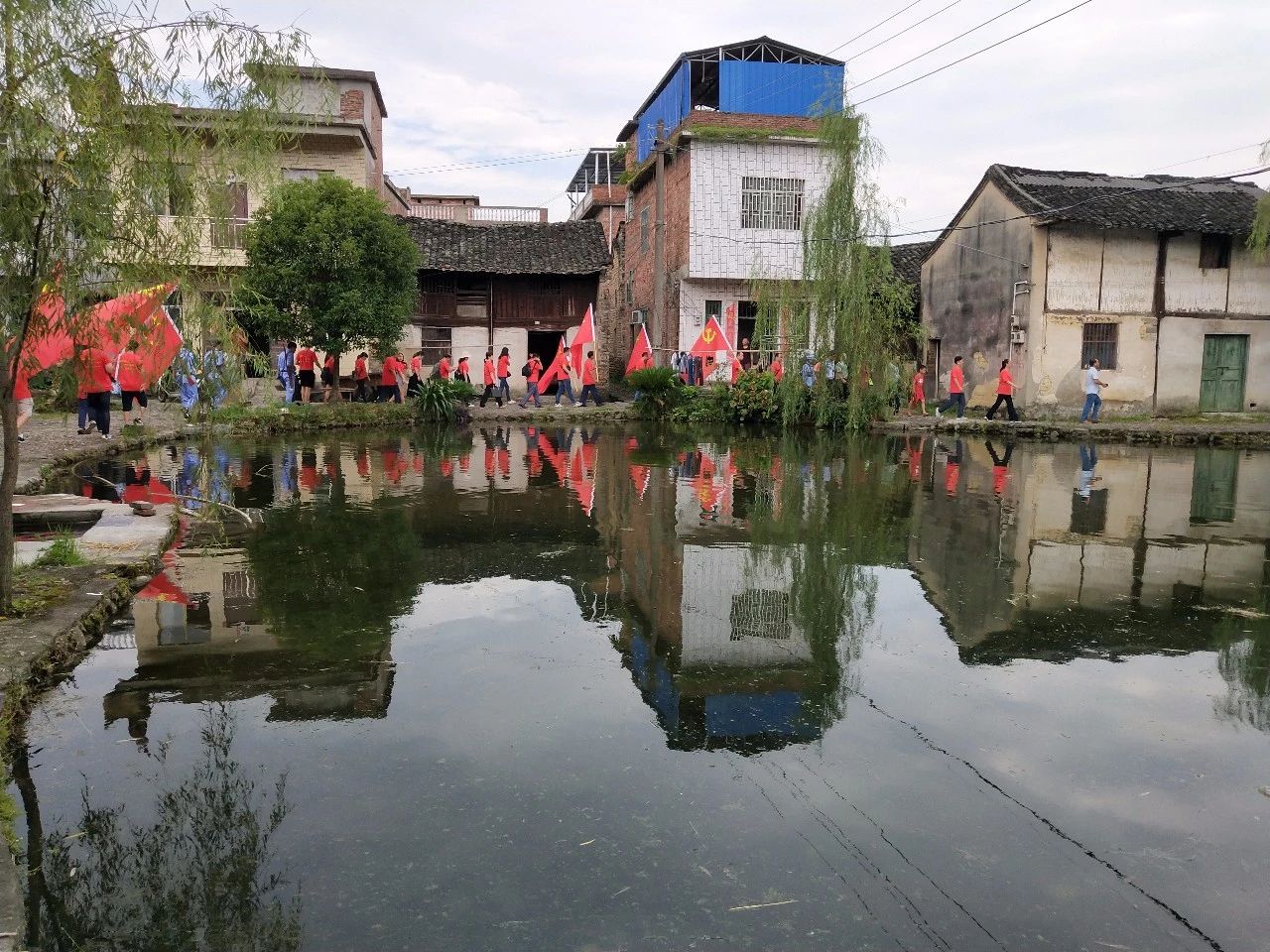 走进桂北全州最迷人的古村落之一江南水乡梅塘村