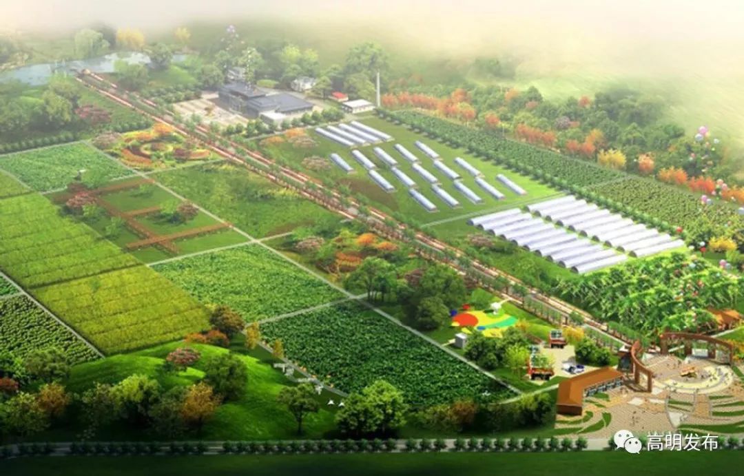 绿丹生态农业观光项目效果图