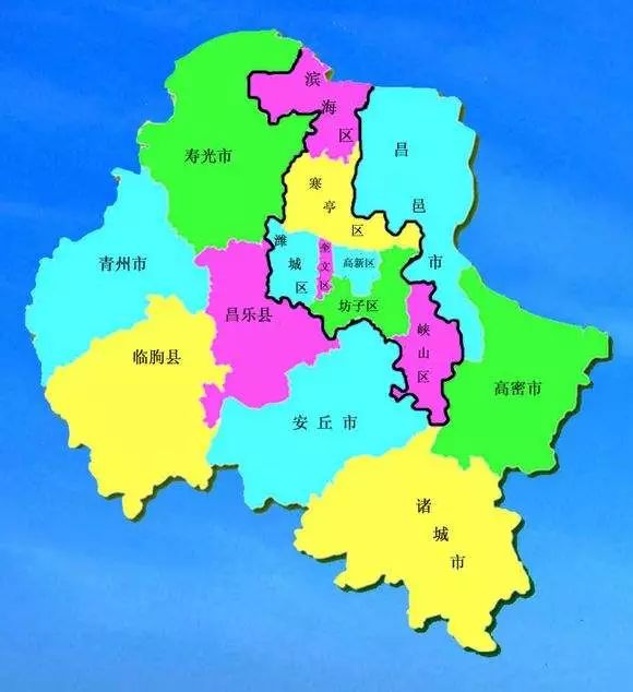 州,潍县,鸢都 收入(gdp):约6000亿元(2017年) 电话区号:0536 邮政编码