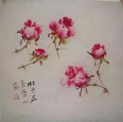 中国传统山水画学习方法,国画牡丹画法以及国画渲染