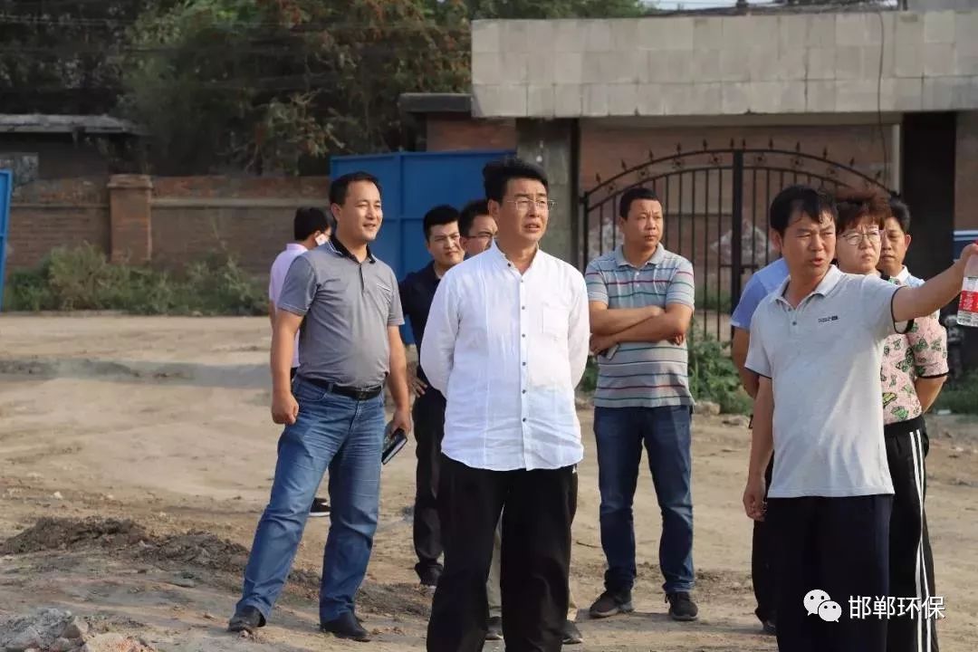 【一把手抓环保】复兴区区长李少锋现场督导扬尘治理工作