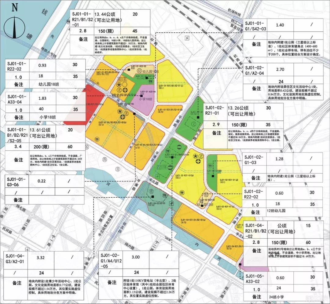 近日,杭州市规划局公布了世纪城北单元-亚运村区块的控规局部调整暨