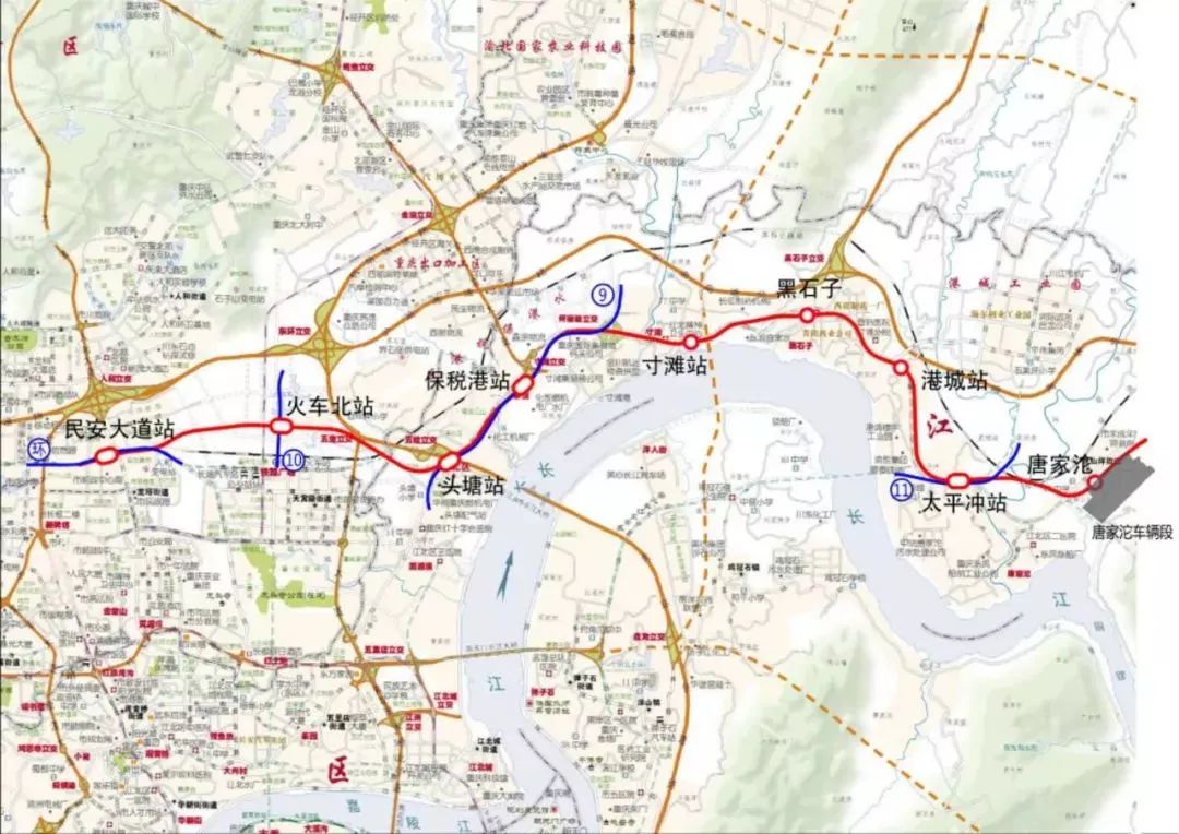 重庆4号线预计8月通车!今年还要开修这三条地铁!图片