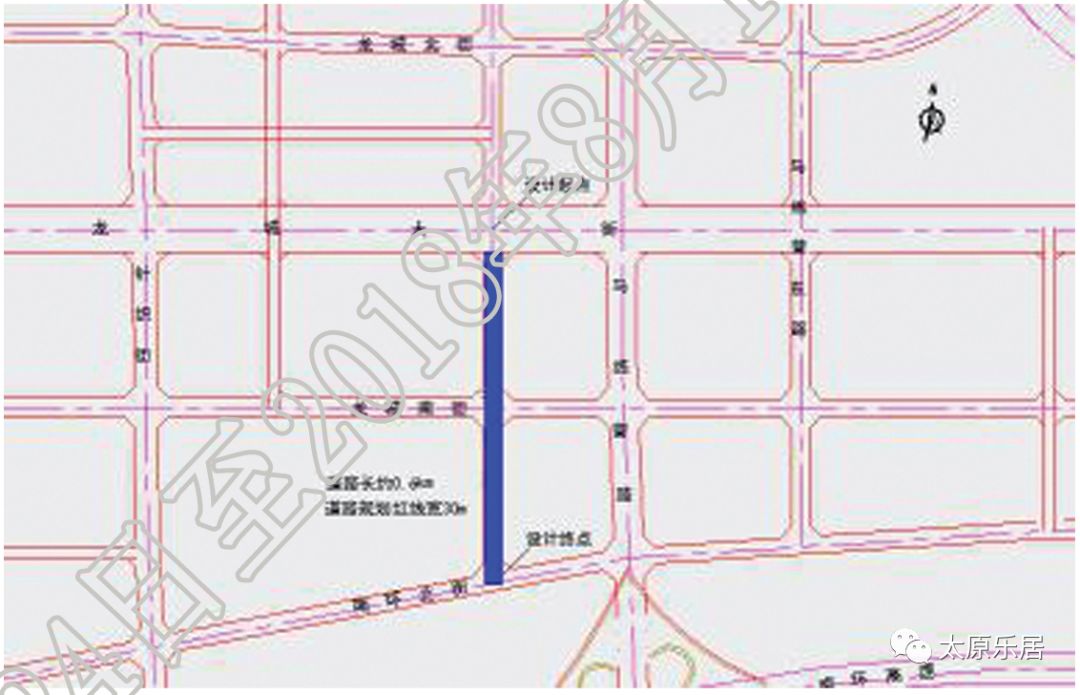 摄乐北街改造工程公示