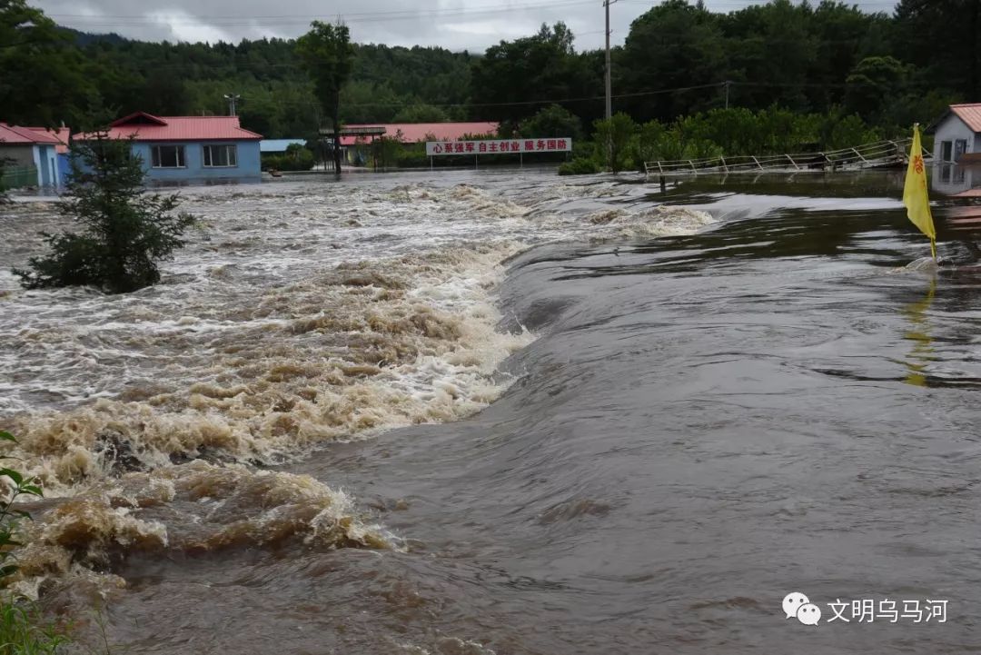 暴雨无情人有情一群人温暖一座城乌马河区抗洪实录