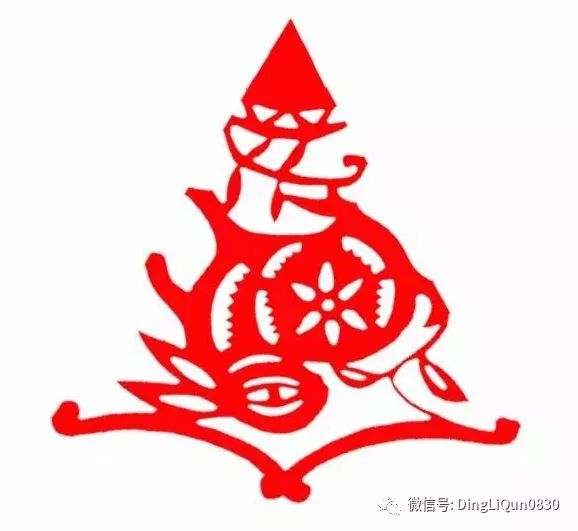 【剪纸手工】十二生肖与福禄寿喜财——三折法