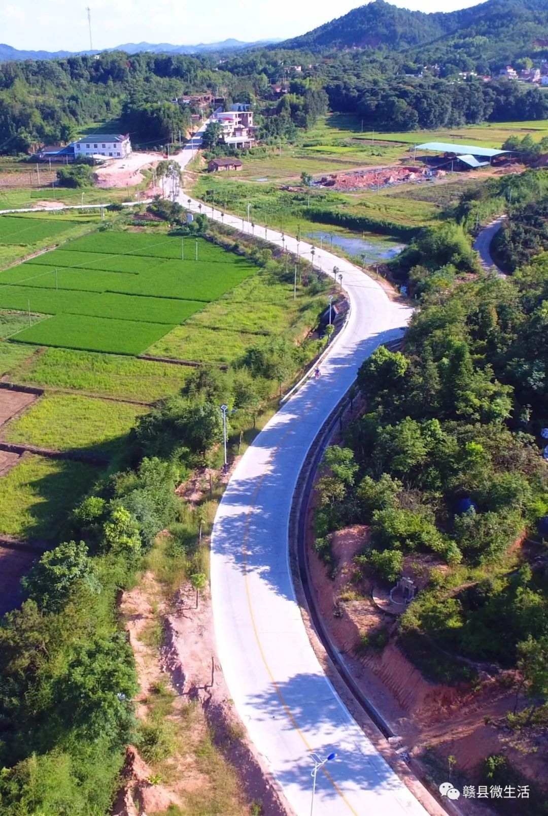 赣县这条超漂亮高标准的旅游公路正式通车了