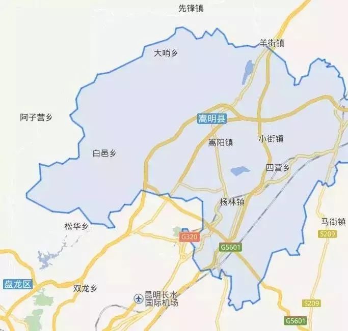 昆明嘉丽泽位于嵩明县